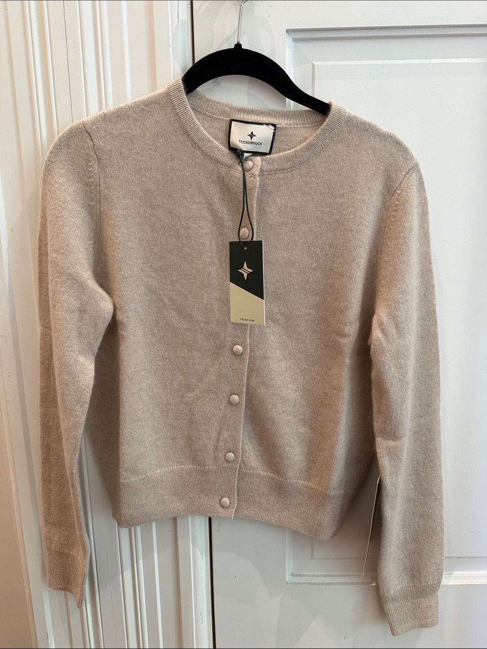 Tuckernuck Riley Cardigan in Sandstone
